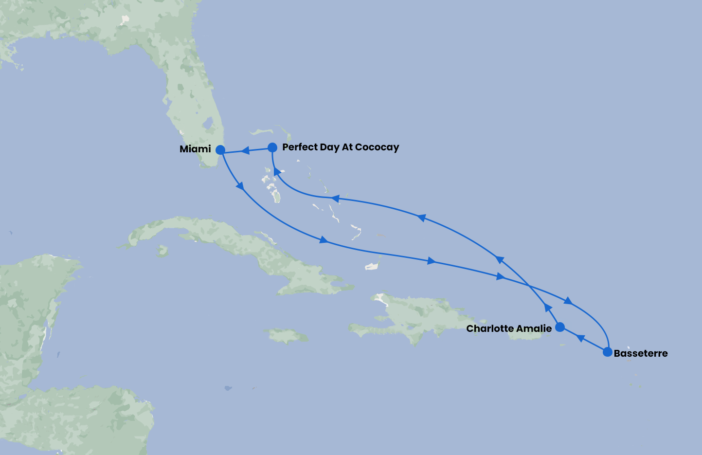 Caribbean Odyssey : 12 Nights Aboard Icon of the Seas